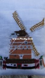 Dutch windmill.