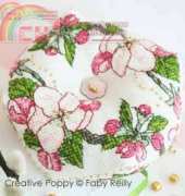 Faby Reilly - Apple Blossom Biscornu