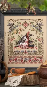 Owl forest Embroidery - 0477 Magpie's Porridge