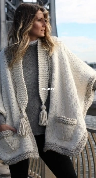 Cobble Hill Morning Cape by Alexandra Tavel