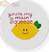 Daily Cross Stitch - Youre My Main Squeeze