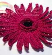 Meli Bondre - Camelia Shanahan - Crochet Gerbera Daisy