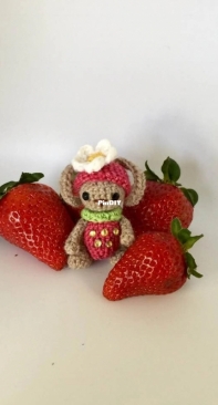 Posey Place By Denise - Denise Lawrence - Sweet Charlie Strawberry Bunny