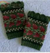 Wintertide Wristwarmers by Karen Porter