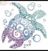 Artecy Cross Stitch - Turtle Silhouette