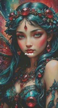 Tilton Crafts - Gemstone Fairy - Ruby by Melissa Palmer