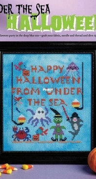 Under the Sea Halloween by Kathleen Hughes Simpson from Just Cross Stitch - Halloween 2023 PCS + XSD