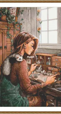 Unconventional X Stitch - Herbalists Helper
