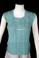 Staghorn Vest - Adrienne Larsen - Cast On, Summer 2019