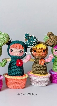 Crafty Gibbon - Anne Farichai - Cacti Patootie - English