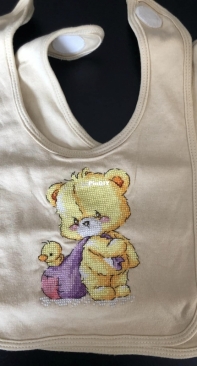 bib yellow bear