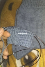 Socks in progress