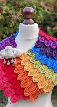 Cottontail & Whiskers - Bea King - Rainy day shawl
