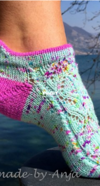 Sneakersocken Predore by Anja Endrullis - Strickmade-by-Anja - German