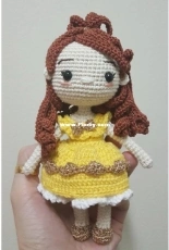Amigurumi Doll - Green Frog Belle
