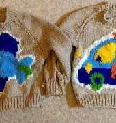 plane & car sweaters