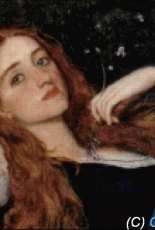 Golden Kite 608 . In the Grass (small) Arthur Hughes