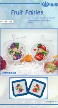 DOME / Istitch21 211105 Fruit Fairies xsd