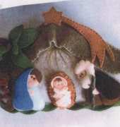 Arcobalena - Presepe in Feltro - Italian