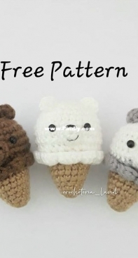 Crocheteria Land - Xinyn - We Bare Bears Icecream - Free