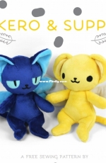 Choly Knight - Sew Desu Ne? - Kero-chan & Suppi Plush Free