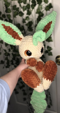 Pebbles Crochet Shop 23 - Natalie - Leafeon