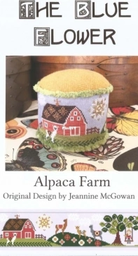 The Blue Flower - Alpaca Farm - Jeannine McGowan