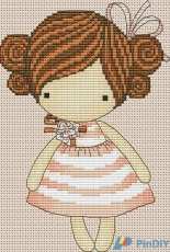 EB Design Magic Dolls - Peach by Ekaterina Gafenko