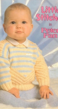Little Stitches in Peter Pan Knitwear for Babies and Toddlers Designs T110 to T121 by Lyric Pattern Services Editorial Staff