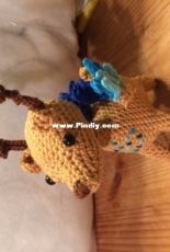 Reindeer with wings