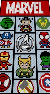 Pixel Mania Design - Sandra - Avengers C2C