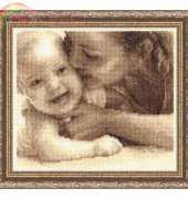Vervaco 35.481 Cuddling baby
