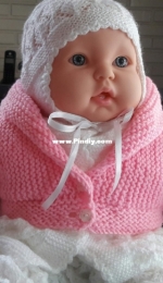 baby rose vest