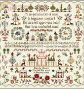 The Sampler Company - Contented Mind Sampler by Brenda Keyes
