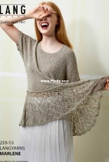259-53 Lang Yarns Marlene by LANGYARNS SWITZERLAND  -English-Dutch-French-German