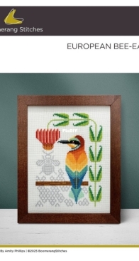 Boomerang Stitches 014 European Bee-Eater PCS + XSD