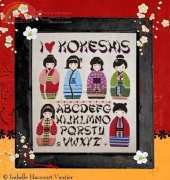 Isabelle Vautier KOK07 - I Love Kokeshis