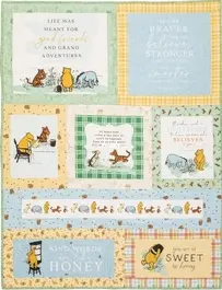 Winnie the Pooh Panel Quilt - Connecting Threads -Free