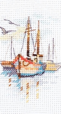 Alisa - 0-196 - Boats At Dawn
