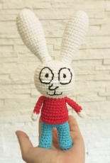 Simon  the Rabbit  Pattern by me