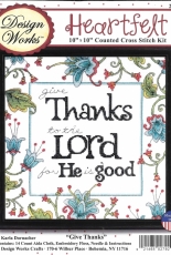 Design Works 2792 HeartFelt - Give Thanks