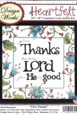 Design Works 2792 HeartFelt - Give Thanks
