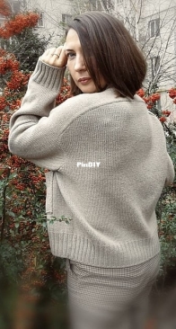 COOL CARDI cardigan by Elena Titarenko - Russian
