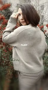 COOL CARDI cardigan by Elena Titarenko - Russian