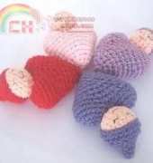 CrochetNPlayDesigns - CraftyAnna - Heart shaped doll