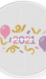 Daily Cross Stitch - 2021 Party