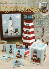 The Needlecraft Shop 843872, 993092 Plastic Canvas Lighthouses