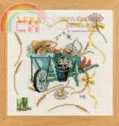 Lanarte 34349 Vera Mouse in wheelbarrow by Marjolein Bastin
