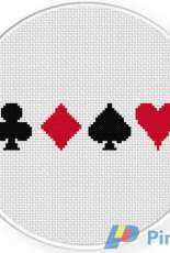 Daily Cross Stitch - Card Suits
