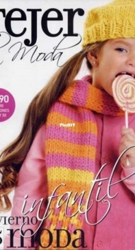 Tejer la Moda - Nro. 025 - Invierno Infantil - Spanish